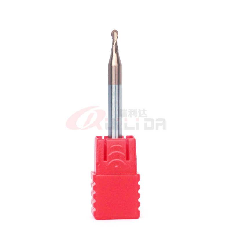 Quality 2mm Ball Nose Cutter Hss Cnc Ball Nose Router Bits Solid Carbide Hrc55 for sale