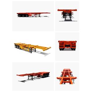 Fuwa Axle 13t 40 Ft Skeleton Air Bag Spring Suspension