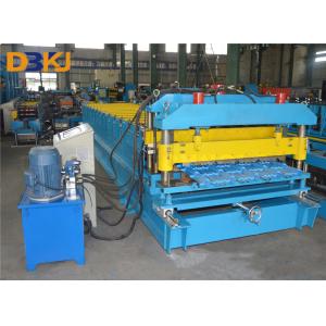 China steel Tile Forming Machinery with High Speed for Steel Structure Workshop on sale