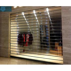 Motorized 220V 1.5mm Slat Clear Roller Shutters