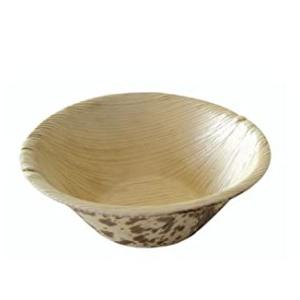 Customized Biodegradable Wooden Disposable Bamboo Bowl For Wedding