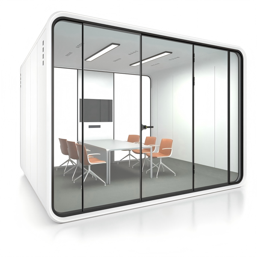 Quality XXL+ Size Multiple People Acoustics Soundproof Meeting Pods for sale
