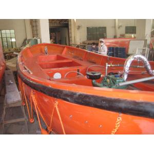 Quality 20 Persons Open Type Lifeboats SOLAS Rescue Boats with IACS Class Approval Ceritificate for sale
