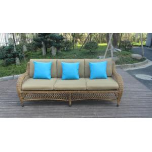 6pcs half round rattan sofa set