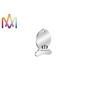 SS304 Engraved Fish Necklace Charm