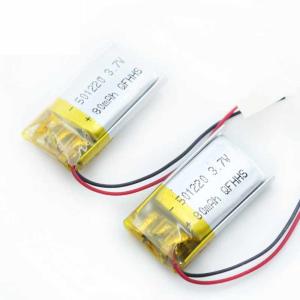 CC CV PL501220 80mAh 3.7Volt Lithium Ion Polymer Battery