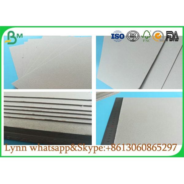 787mm , 889mm Or Other Size Custmized Grey Carton Paper For Making Book Cover