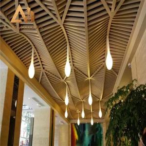 Quality Wood Grain Aluminum Soffit for sale