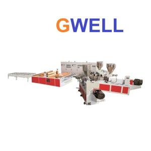 PVC Glazed Roof Tile Wavy Board Extrusion Line 400kg/h