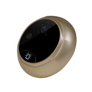 New 290 degree peephole wide angle door brass viewer