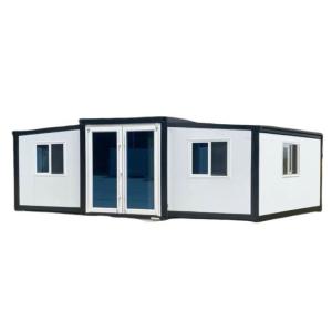Expandable Container House Steel Frame Structure With EPS / Rock Wool Sandwich