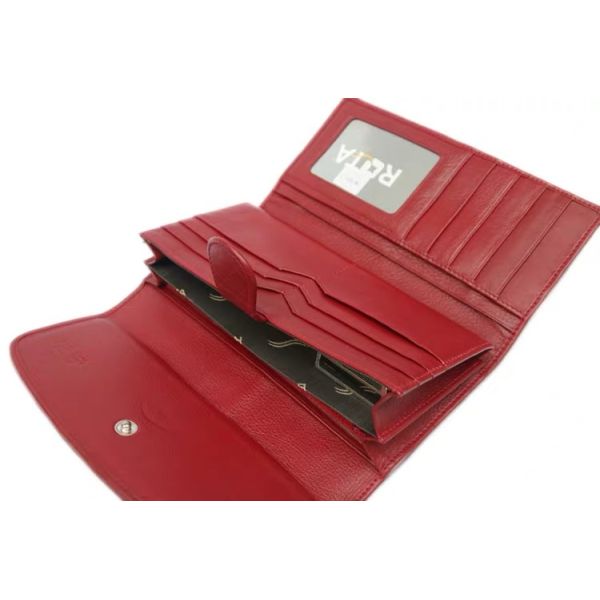 Stingray Skin Unisex Men Long Trifold Wallet Large Male Card Holders Genuine Leather Deep Blue Female Large Clutch Purse