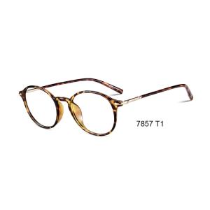 Unisex Round Plastic Ultra Light Eyeglass Frames Fashionable For Young