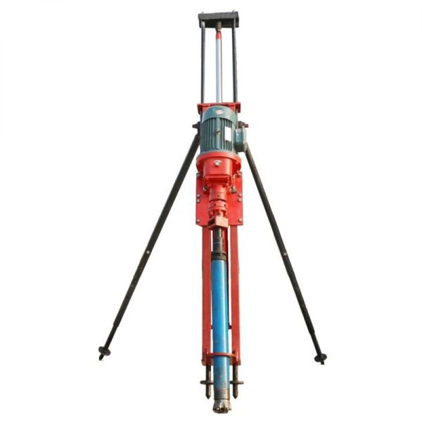 Gas Electric Linkage Impact Rotary Rock DTH Drilling Rig Slope Support Blasting Hole