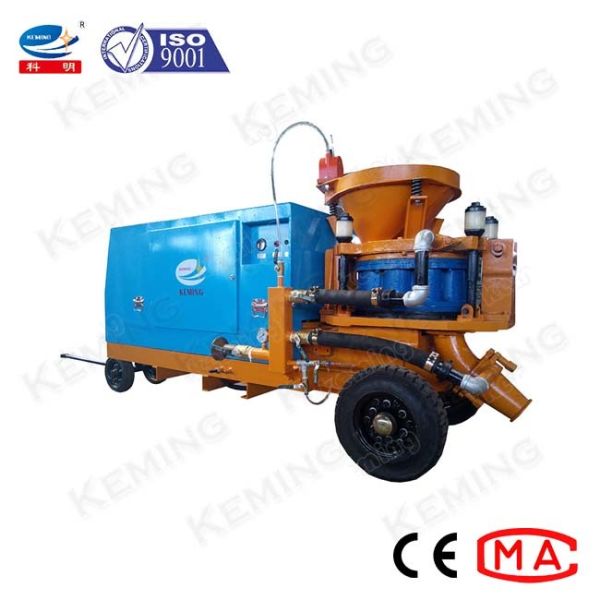 Buy Civil Engineering Wet Concrete Spray Shotcrete Machine 9m3/H at wholesale prices