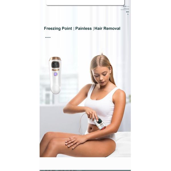 Freezing Point Laser IPL Hair Removal Epilator 990000 Flashes Home Use Portable Ice Cool Painless Hair Remove Device Dep