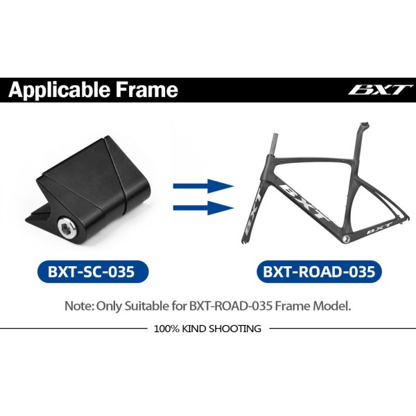 BXT 7075 Aluminum Alloy Bike Seat Clamp For BXT Road Bicycle Frame