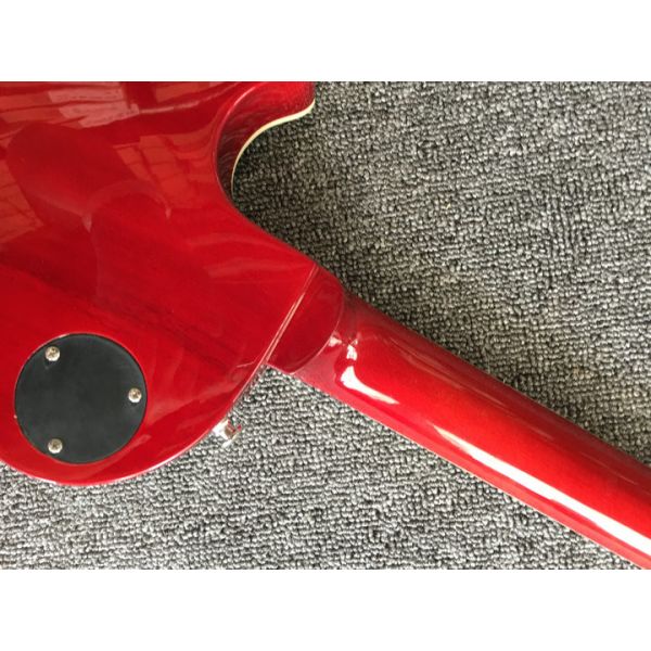 Wholesale lp Custom Shop red color Electric Guitar rosewood Fretboard China Guitar Factory Free Shipping