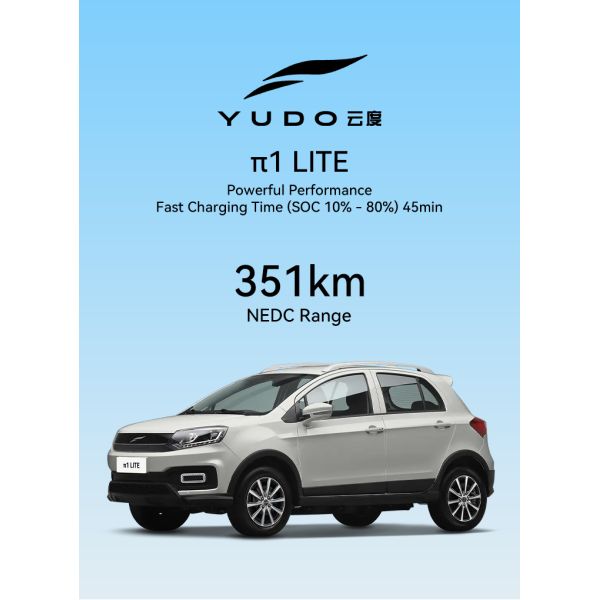 0km Yundu1/Yundu3 Luxury Four-wheel Electric Vehicles with 351km Cruising Range and Lithium Iron Phosphate Battery