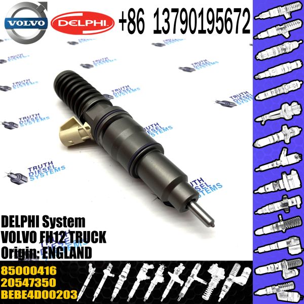 Fuel Injector 20547350 85000416 EX631016 BEBE4D00203 For VOL FH12 TRUCK