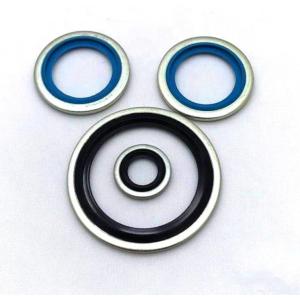 Rubber Silicone Metal Bonded Sealing Washers Custom Designed
