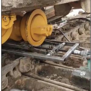Excavator Chassis Change Bulldozer Supporting Wheel Installation Shelf Bracket