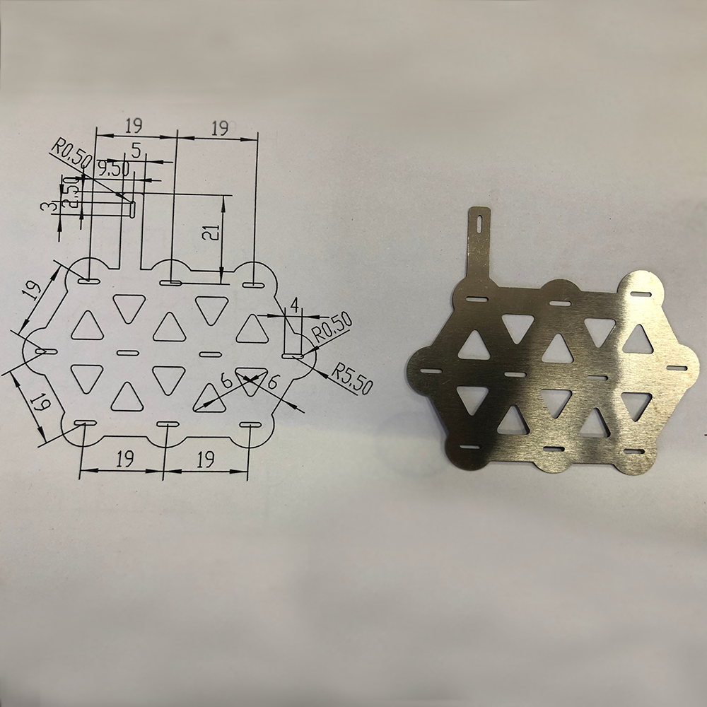 T Type Metal Stamping Parts 18650 Mobile Power Pure Nickel Sheet
