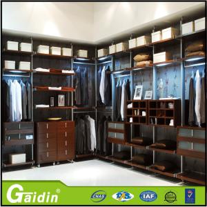 Quality hottest luxury aluminum profile bedroom furniture cloth modular wardrobe for sale