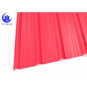 Acid Proof APVC Corrugated Pvc Roofing Sheets Plain Roof Tiles