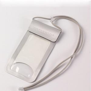 Humanity Design Waterproof Cell Phone Pouch , TPU Transparent Phone Pouch