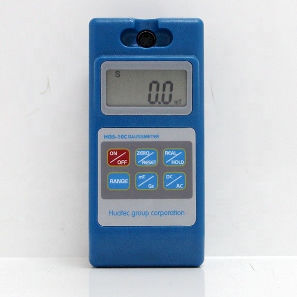 Buy Popular Electronic Blue Hand Held HGS-10C Digital Gauss Meter at wholesale prices