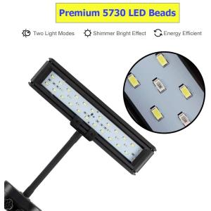 Blue White Gooseneck Clamp RGB Aquarium Light