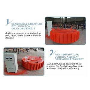 N52 Magnet Type Disc Suspend Dry Conveyor Belt Electromagnetic Mineral Iron