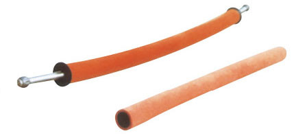 Buy Silicon Rubber And Leather Embossing Roller / Industrial Rubber Rollers at wholesale prices