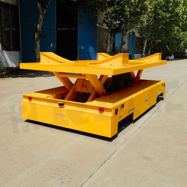 Heavy Duty 12 Tons Omni Directional Paper Coil Transfer Trolley