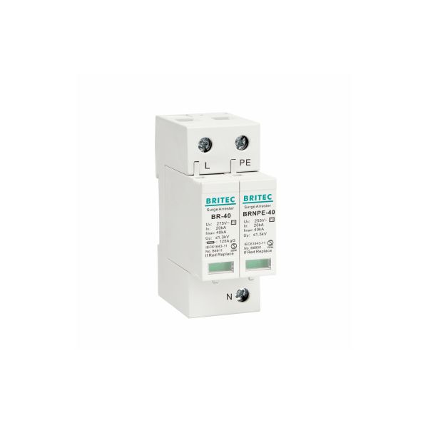 Buy Ac Spd Surge Protective Device Lightning Arrester Single Phase at wholesale prices