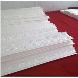 Romantic EPS Decorative Crown Moulding Carved Panel for Exterior