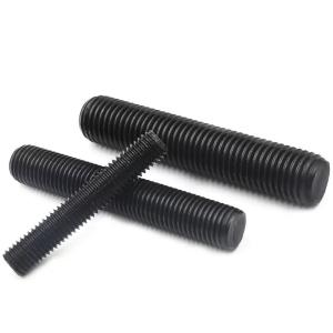 Metric Measurement System Carbon Steel A193-B7 Blackened Full Thread Tooth Bar