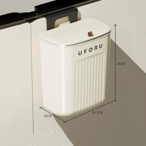 Plastic Big Capacity Waste Bin Separation Bin Waterproof Sticker Design for