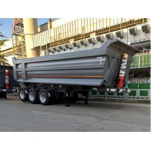 60t Load Capacity Rear Dump Trailer Wabco Relay Valve Durable