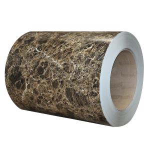 Alloy3003 Marble Designed Pattern Coating Aluminum Coil 26Ga X 48Inch Pre