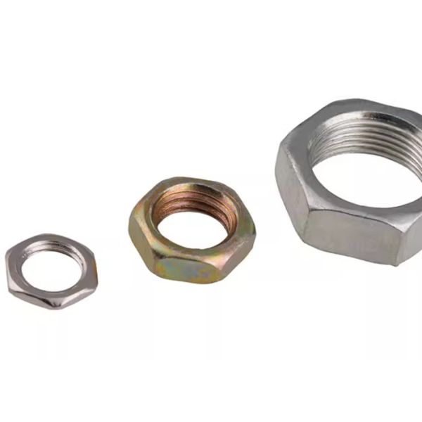 3/8 1/2 ASTM A193 A194 Hex Metal Thin Nut B7 B8 GR 8 8M ASME B16.5 Hexagon Metal