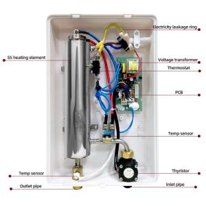 380V Instant Electric Water Heater Intelligent Tubular Water Heater OEM
