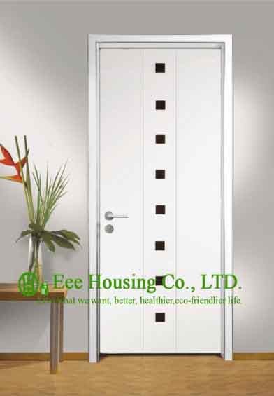 Buy Customized Wood Room Door Design, Wood Entrance Door,Modern Entry Door With Aluminum Frame at wholesale prices
