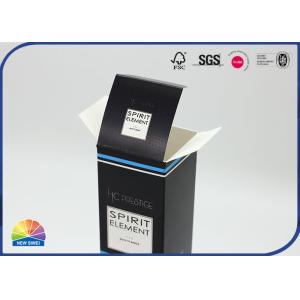 Reverse Uv Coating Retail Folding Bottle Packaging Custom Printed Boxes