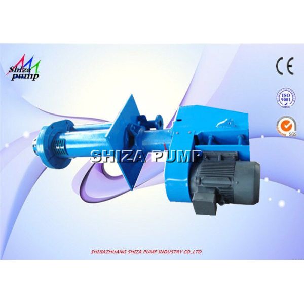 Cr27 Vertical Submerged Centrifugal Pump , Long Shaft Chemical Vertical Spindle
