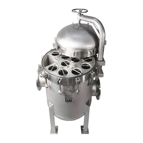 Beer precision cjc 10 inch ss316 316l single or multi cartridges steam stainless steel water filter housing for commerci