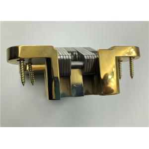 Gold 180 Degree Concealed Hinge / Industrial Concealed Cabinet Hinges