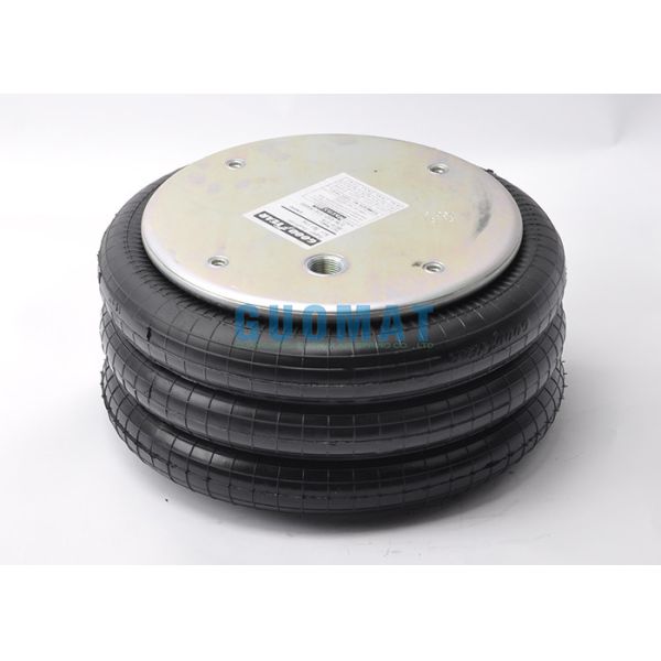 3B14-374 Industrial Suspension Rubber Air Spring Goodyear Triple Convoluted Air Bellow Bag