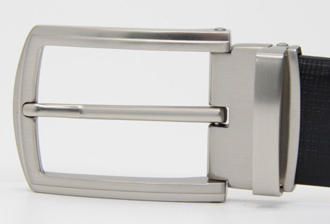 Saffiano Genuine Mens Leather Dress Belt 3.5cm Width 0.18kg Black Color